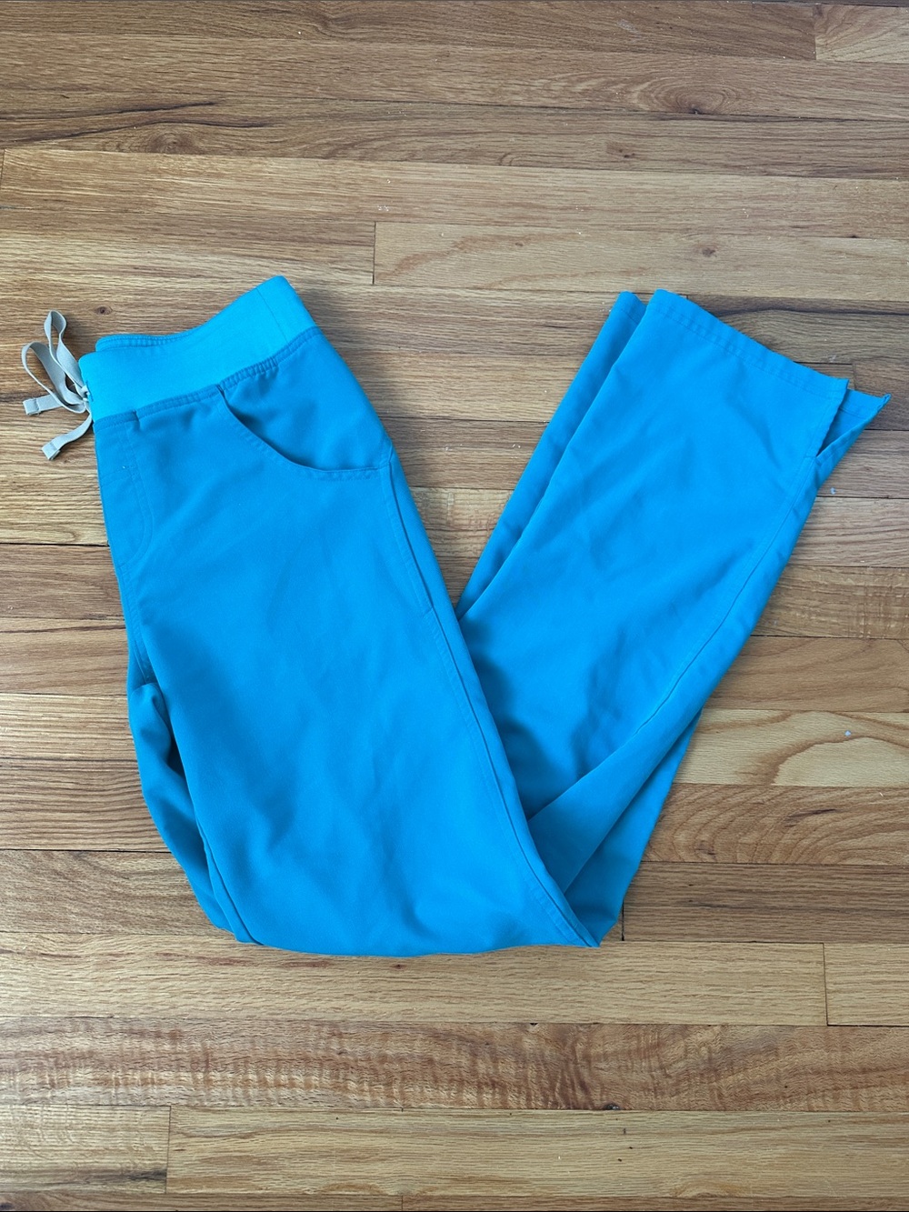 Figs Turquoise/Teal Scrub Pants